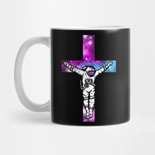 Space traveler (Black version) Mug